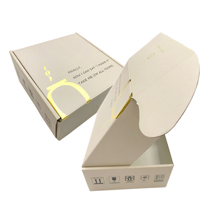 Cajas de Cartón Corrugado Impresas de Una Sola Pasada para Envío Postal, Embalaje de Cosméticos, Diseño en Relieve, Venta al Por Mayor - Product Image 3
