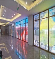 Écran LED Holographique Étanche CONREX de Haute Qualité, Taille Personnalisable, Modèle P3.91, Garantie 1 An, Affichage pour Showroom Automobile