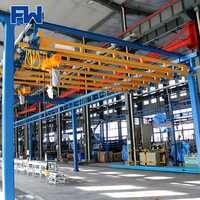 Grúa Puente Suspendida Combinada Flexible y Ligera de 500 kg, 1000 kg, 2000 kg, 3 Toneladas y 5 Toneladas