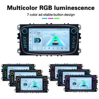 LELV 7-Inch Android 14 Car DVD Player GPS Stereo Ford Focus Mondeos Galaxy C-max Multimedia Player DSP Carplay 4G 8Core HeadUnit
