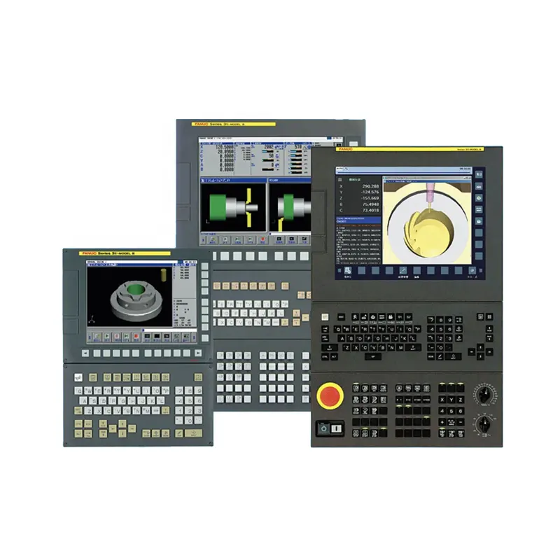 FANUC CNC Milling Machine Lathe System Controller Kit with Servos Panel