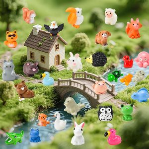 50 Piezas de <span class=keywords><strong>Mini</strong></span> Figuras de Animales de Resina, Miniaturas de Animales <span class=keywords><strong>para</strong></span> <span class=keywords><strong>Fiestas</strong></span>, Accesorios <span class=keywords><strong>para</strong></span> Jardines, Manualidades <span class=keywords><strong>para</strong></span> Casas de Muñecas, Decoración - Product Image 5