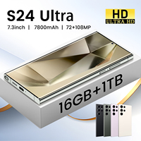 2024 nuevo S24 carga ultrarrápida S24 Ultra 5G teléfono 16GB + 1TB edición global teléfono inteligente original Android 13,0 teléfonos móviles