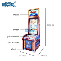 Machine de jeu de rachat de parc de billet d'amusement d'intérieur de loterie d'arcade de chute rapide de chance de vente chaude à vendre