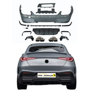Caliente nuevo parachoques trasero spooler accesorio de escape para mercedes-benz C254 GLC43 <span class=keywords><strong>AMAG</strong></span> COUPE kit de carrocería - Product Image 1