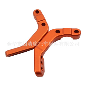 Zuqing Handlebar <b>Bracket</b> 28mm Universal <b>Silver</b> Motorcycle Modification Accessory - Product Image 4