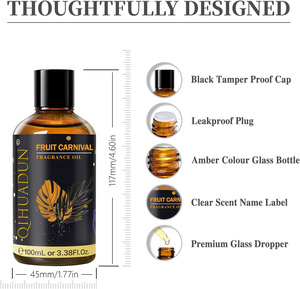 Huile parfumée longue durée écologique Best-seller Fruit Carnival pour diffuseur à bâtonnets, spray d'ambiance, désodorisant de voiture, parfum pour linge - Product Image 4