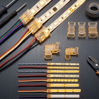 Connecteur de câblage rapide à 3 broches en plastique 8 mm 6A, sans soudure, étanche IP65/IP66/IP67/IP68, certifié CE ROHS FCC pour éclairage