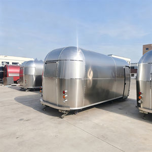 Remolque de Comida Móvil de Acero Inoxidable de 4 Ruedas para Áreas Escénicas y Plazas, Venta de Té con Leche, Hot Dogs, Helados, Personalizable - Product Image 5