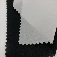 Entoilage en mousseline de soie fusible tissée légère 30D