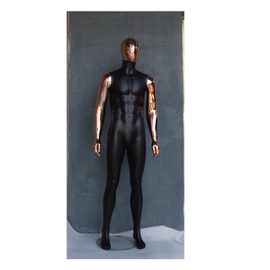 Lüks krom yüz el kas erkek mankenler pencere ekran için tam vücut manken - Product Image 3