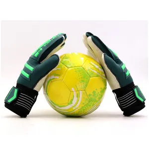 Custom professional goalkeeper glove luvas de goleiro guantes de portero with Backbone finger save system