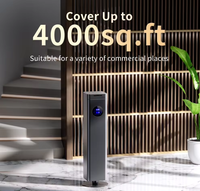 Diffuseur d'huiles essentielles électrique sans eau de luxe pour hall d'hôtel, 1500 ml, contrôlé par application WiFi, construction métallique