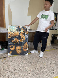 Lavorare di più motivazionale tela <span class=keywords><strong>ufficio</strong></span> <span class=keywords><strong>poster</strong></span> e stampe immagine di arte della parete per la casa del salotto - Product Image 6