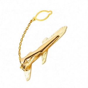 High Quality Custom Airplane <b>Tie</b> Clip Men for Promotional & Business Gifts - Product Image 2