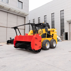 Mesin pemuat perayap selip Tiongkok EPA/EURO 5 Diesel Crawler <span class=keywords><strong>Loader</strong></span> dengan Mulcher hutan - Product Image 4