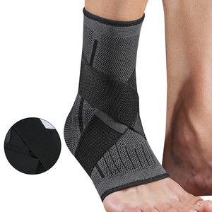 Manchon de cheville en tricot de nylon respirant personnalisé avec sangle de soutien par compression pour plus de confort et de commodité - Product Image 6