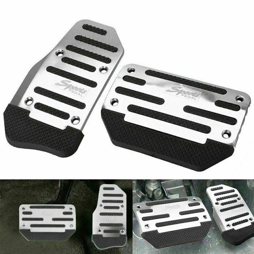 KOSTENLOSER VERSAND 2PCS Brems fuß pedale Universal Anti-Rutsch-Autoteile