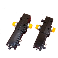 Vanne hydraulique réversible en fonte durable pour système de levage de camion benne, vanne pneumatique PT, 200 bars, 220 L/min, personnalisable