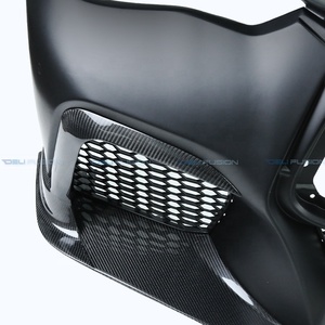 Parachoques delantero estilo Project Black <span class=keywords><strong>S</strong></span> para Infiniti Q60 Coupé 2017-2022, kit de carrocería parcial de fibra de carbono - Product Image 5
