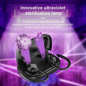 Ouio — écouteurs sans fil TWS X9, oreillettes, casque avec impression LED, Illusion, circuit imprimé, chargement sans fil - Product Image 5