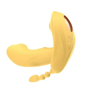 Sex Toy sucking vibrating magnetic suction charging sucking vibrator with wireless remote control