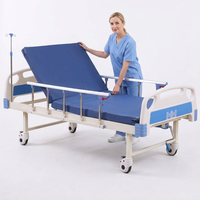 Lits médicaux pour enfants de qualité hospitalière, en acier inoxydable, avec roulettes et manivelle simple, certifiés CE ISO, vente en gros fabricant