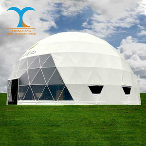 Dôme géodésique de luxe, <span class=keywords><strong>serre</strong></span>-tente, dôme de 6 m, maison de camping, tentes automatiques d'extérieur à vendre, toit rigide, application pour fêtes de 15 m - Product Image 1