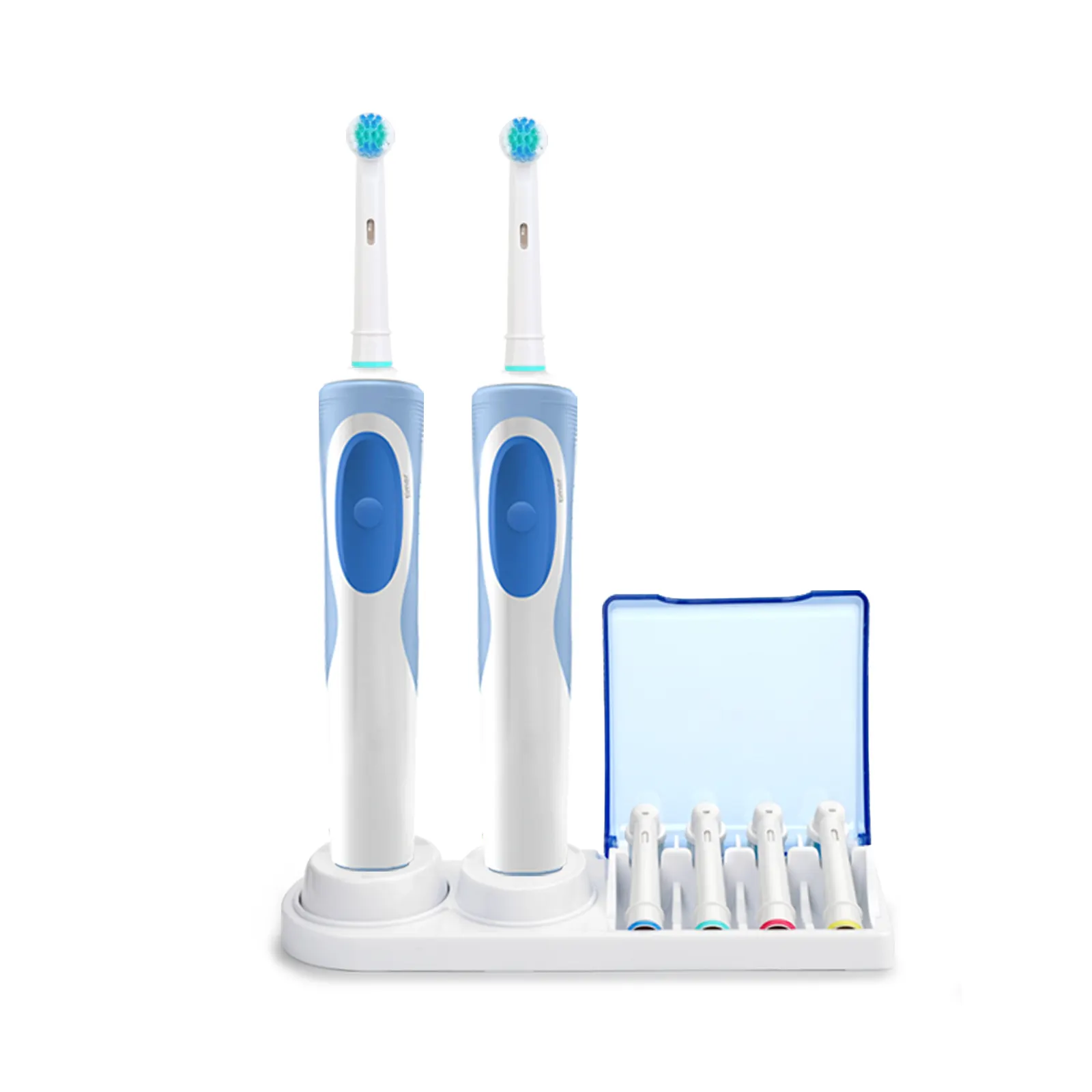 Electric Toothbrush Stand Support Charger Holder Replacement Head Case with Teeth Brush Heads Protect Cover Lid