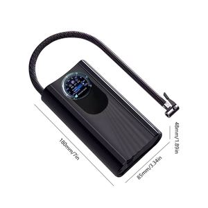 Compresor de Aire Eléctrico para Auto de 12V de Alta Precisión, Inflador de Neumáticos Portátil de ABS, Bomba Inflable Electrónica de Inflado Rápido para Auto - Product Image 6