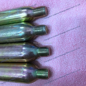 Cylindres de CO2 en silicone 33g du fabricant pour gilets de sauvetage gonflables (gamme 24g-60g) - Product Image 6