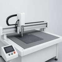 Machine de découpe numérique CNC de haute précision sans moule, à couteau vibrant automatique, pour tapis de sol de voiture