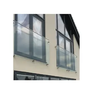Système de balustrade en verre de haute qualité en acier inoxydable 304 316, offre spéciale, balcon