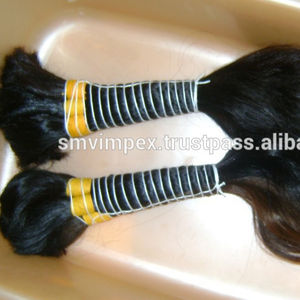 2026 vente chaude de haute qualité non transformés cheveux en vrac simples 100% Texture naturelle et couleur naturelle cheveux bruts humains - Product Image 2