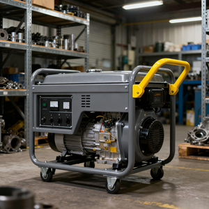 50/60hz 10kva דיזל אילם גנרטור חד פאזי דיזל 3kva 6kva 7kva 8kva 9kva 110v 220v 380v - Product Image 4