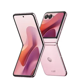Moto Razr 60, Teléfono Móvil Plegable con Doble Pantalla AMOLED Pequeña, SIM Dual, 5G, Pantalla de 120hz, Android - Product Image 1