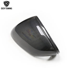 992 a secco in fibra di carbonio copertura specchietto laterale per Porsche 911 GT3RS J1 TAYCAN LHD CF rivestimento per specchio auto esterno diretto Replace Shell - Product Image 4