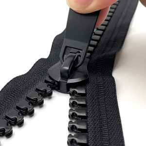 YYX Factory Wholesale Plastic Zip Big Size 30 Giant Resin Zipper Long Chain Oversize Heavy Duty Tent Zippers