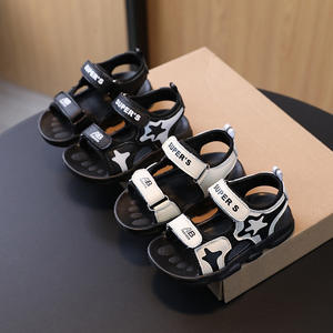 Sandales d'école noires Eva pour enfants - Product Image 2