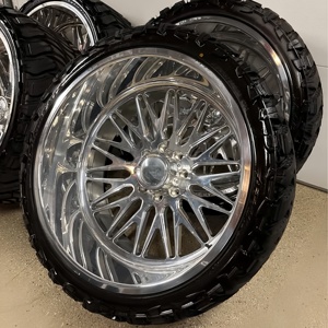 Cerchi Forgiati KYKY Tipo H 28x14 28x16 30x14 30x16 8x170 8x180 per Camion, Compatibili con Ford F-150 F-250 F-350 F-450 (6x5.5 6x139.7 5x5.5 8x6.5) - Product Image 3