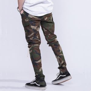 Pantalon cargo camouflage grande taille pour homme, en coton, coupe-vent, respirant, de haute qualité, personnalisable en gros - Product Image 2