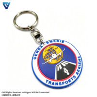Porte-clés en caoutchouc personnalisé avec logo 2D, logo 3D en relief, porte-clés en PVC souple personnalisé pour souvenir