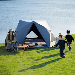 Tente de <span class=keywords><strong>camping</strong></span> transparente en PVC pour une personne, quatre saisons, imperméable, en forme de dôme géodésique, pour une nuit étoilée - Product Image 3