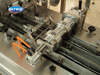 Machine à biscuits sandwich à double voie Skywin avec emballage à sceller les bords pour usines industrielles