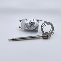 Thermostat de remplacement compatible avec la friteuse Robertshaw RX-2-24, thermostat de chaudière 93 ℃ -204 ℃   Interrupteur de contrôle de température avec filetage NPT 3/8''