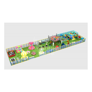 Equipo de Juegos Interior de Ganchillo, Fábrica China, Parque de Atracciones Temático Personalizado, Área de Juegos Suave para Niños, Certificado ASTM, PVC y Acero - Product Image 1