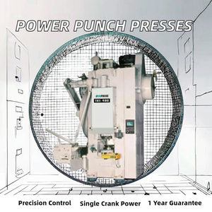 Presse à poinçonner Power Punch, <span class=keywords><strong>400</strong></span> <span class=keywords><strong>KN</strong></span>, 15 kW, 1 an de garantie PLC, capacité de 6500 kg, dimensions 120*60*250 mm, 560 mm CNC, bois - Product Image 2