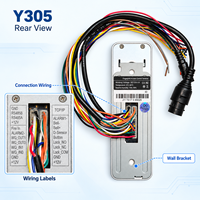Y305 IP65 Wasserdichtes Metall-Fingerabdruck-ID-IC-Karten-PIN-Türzugangskontrollterminal TCP/IP USB Cloud mit Software SDK