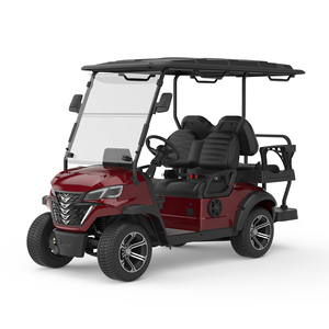 Voiturette de golf électrique 4 places à 4 roues motrices, modèle OEM personnalisé, nouvelle génération, longue portée, <span class=keywords><strong>prix</strong></span> usine, pour hôtel, complexe hôtelier et parcours de golf - Product Image 1