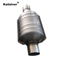 Catalyseur à trois voies pour moteur à essence Dispositif de traitement des gaz d'échappement avec substrat en nid d'abeille en céramique et catalyseur porteur métallique